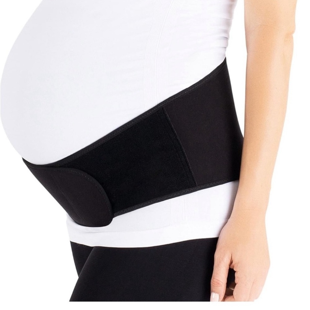 Belly bandit - black - size small - pregnancy + postpartum support, pocket 4 ice